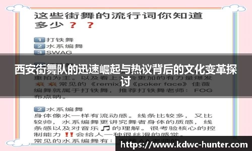 西安街舞队的迅速崛起与热议背后的文化变革探讨